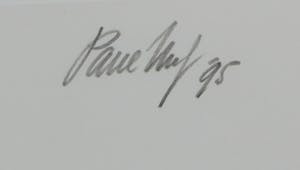 Paul Huf - Foto, - De Elfstedenrijder - Ingelijst kopen? Bied vanaf 45!