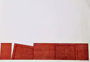 Erik Roos - Galerie Asselijn Amsterdam - kleuren litho "Muro Alligesi Firenze" bep. oplage vendu pour 45€ !