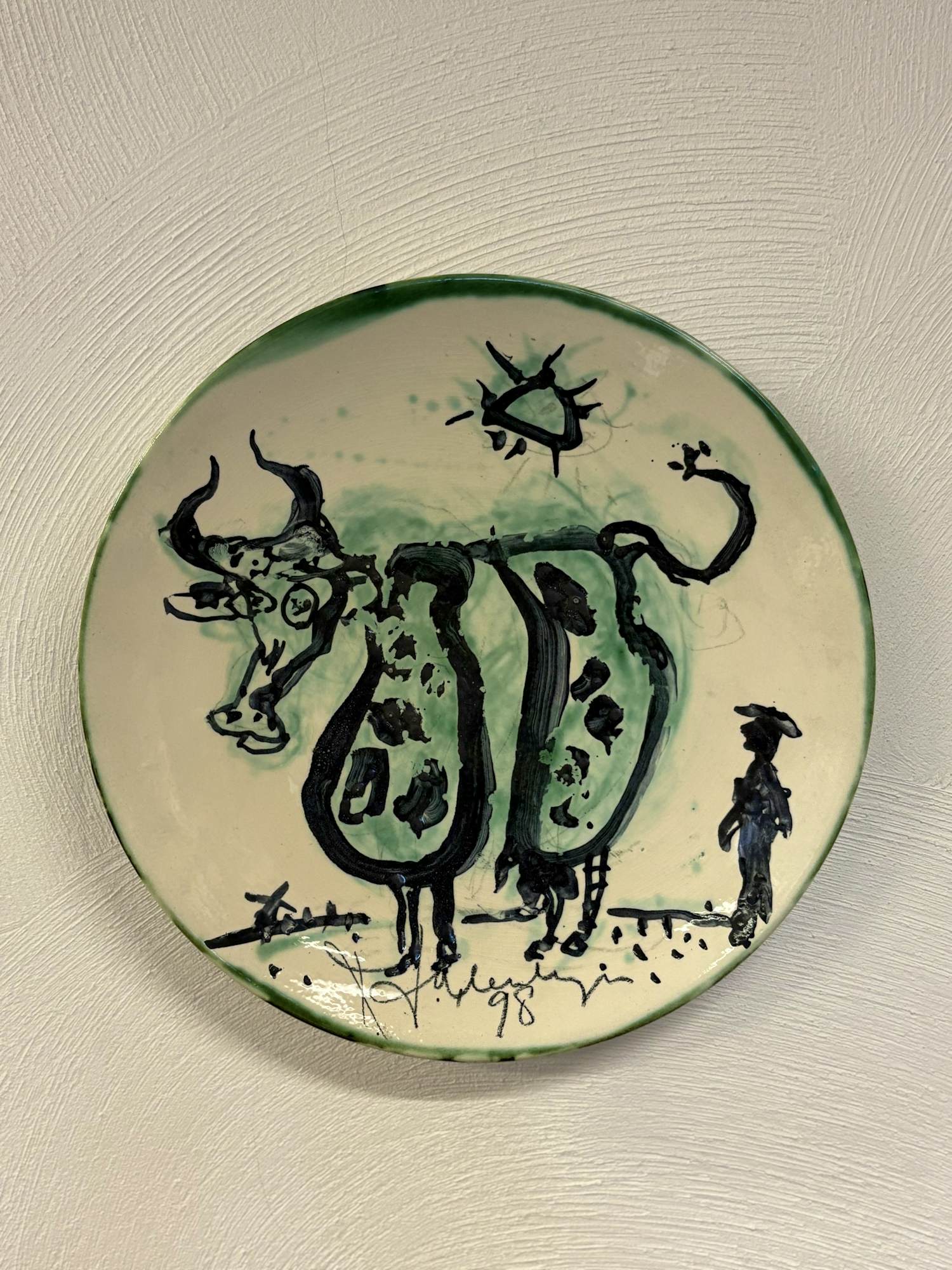 Kees Salentijn - Origineel bord Toro Viejo kopen? Bied vanaf 500!