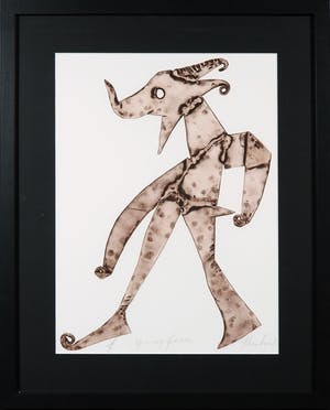 Reinhoud D'Haese - Aquatint, Spring fever - Ingelijst kopen? Bied vanaf 1!