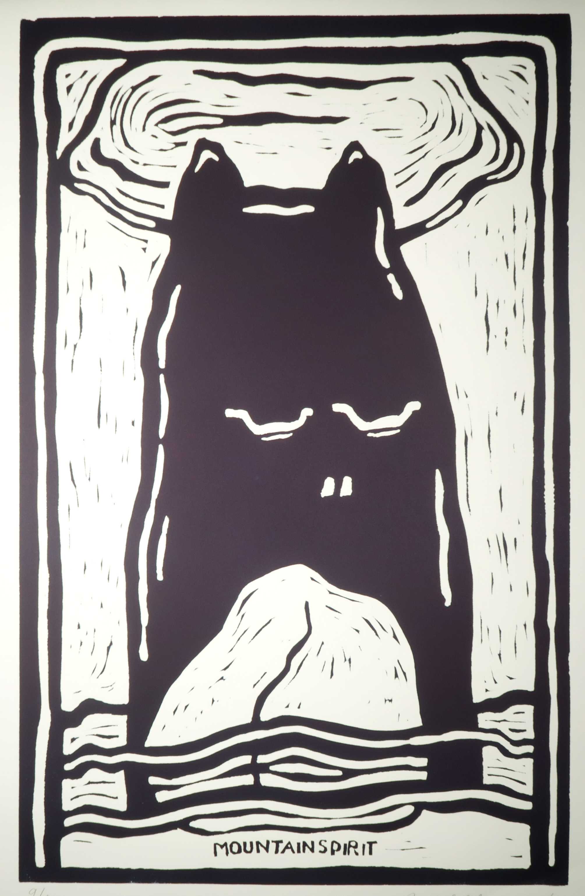 Mark Brusse - Lino, Mountainspirit  verkocht voor € 35!