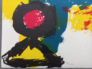 Eugène Brands - gesigneerde litho - Raising Sun kopen? Bied vanaf 250!