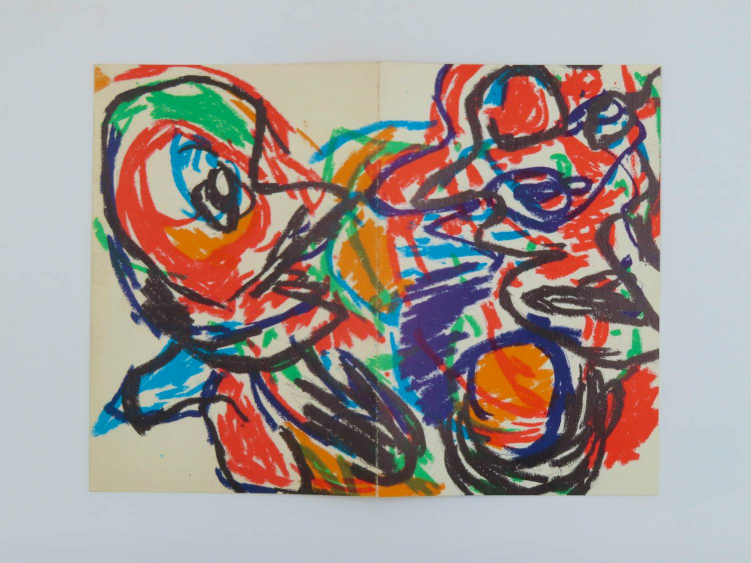 Karel Appel - Lithografische omslag Stedelijk Museum 1965 kopen? Bied vanaf 35!