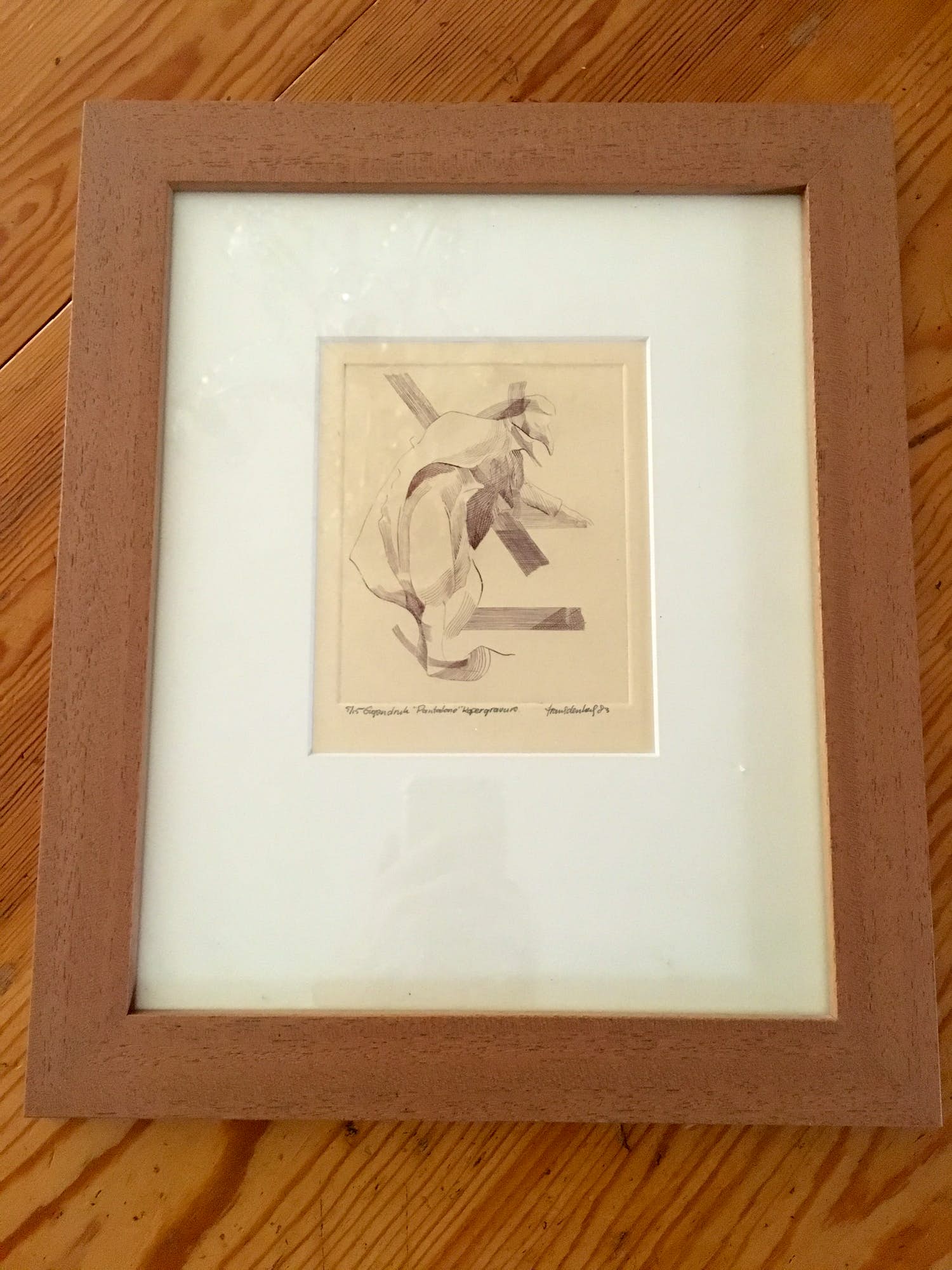 Frans Denkers - Kopergravure Pantalone kopen? Bied vanaf 75!