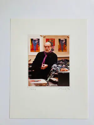 Corneille - zelfportret in atelier in Parijs kopen? Bied vanaf 35!