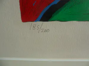 Corneille - Zeefdruk, Titel, Oiseau Ne Du Paysage Uit 1992. Ingelijst kopen? Bied vanaf 275!