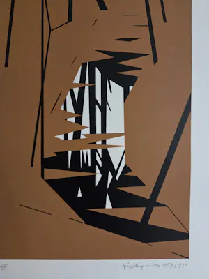 Hendrik Valk - Spiegeling in bos. kopen? Bied vanaf 129!