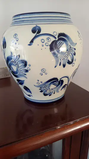 Aardewerkfabriek Katwijk en Klinkenberg Zeist - Vaas /Pul kopen? Bied vanaf 35!