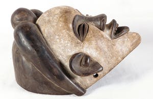 Punu - Vrouwelijk feestmasker kopen? Bied vanaf 1!