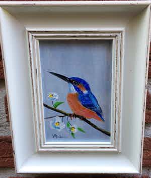 Henk Poeder - Ijsvogel verkocht voor € 50!