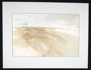 Wim de Bruin - Aquarel op papier, Landschap kopen? Bied vanaf 1!