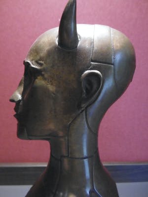 Paul Wunderlich - Büste des Minotaurus kopen? Bied vanaf 2500!