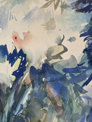 Buy Bernadette Zeegers - Bloemstilleven met vaas – aquarel? Bid from 30!