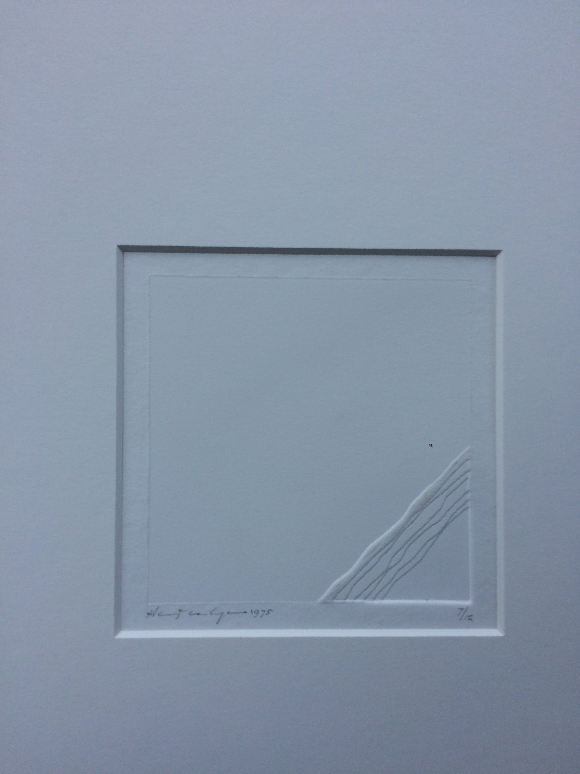 Harry van Kuyk - reliefdruk zonder titel verkocht voor € 245!