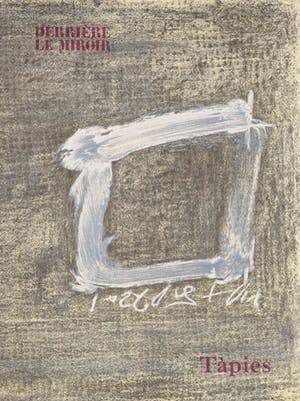 Antoni Tapies - Uitgave Derrière le miroir met originele litho, no. 234 (1979) kopen? Bied vanaf 35!
