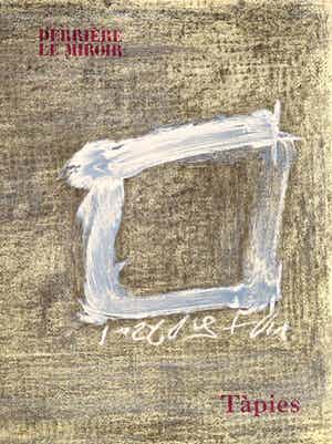 Antoni Tapies - Uitgave Derrière le miroir met originele litho, no. 234 (1979) verkocht voor € 35!