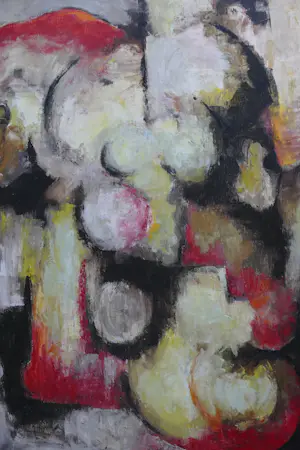Gard van Wegberg - Abstract. Olieverf 1975 kaufen? Bieten Sie von 165!