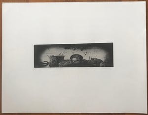 Jan Prins - Zeldzame ets - gesigneerd - 2/8 - 1991 kopen? Bied vanaf 55!