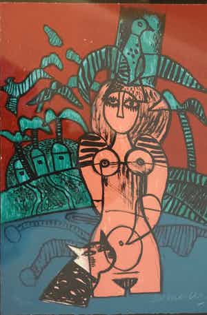 Corneille - Litho - titel onbekend - 1982 verkocht voor € 175!