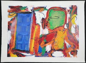 Guillaume Lo-A-Njoe - Zeefdruk, Zonder titel kopen? Bied vanaf 1!