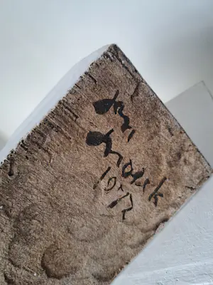 Jan Snoeck - zonder titel (slang/worm in kubus) kopen? Bied vanaf 400!