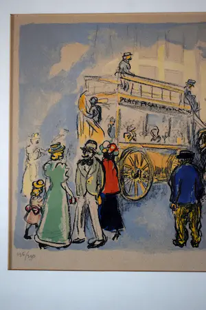 Kees van Dongen - Lithografie - Place Pigalle te Parijs kopen? Bied vanaf 1350!