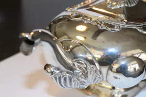 Antieke zilveren theepot, Bonebakker & Zoon Amsterdam, 1817-1825 kopen? Bied vanaf 1250!