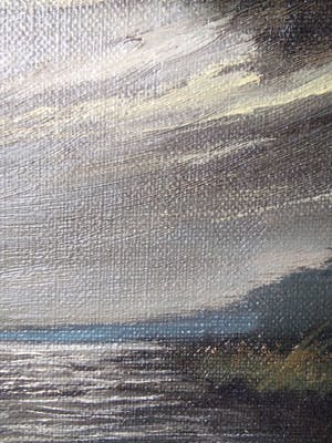 Niet of onleesbaar gesigneerd - Riviergezicht. kopen? Bied vanaf 10!