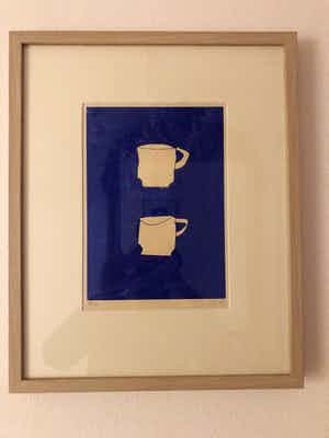 Klaas Gubbels - Twee kopjes verkocht voor € 275!