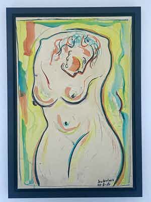 Jan te Wierik - Naakt verkocht voor € 350!