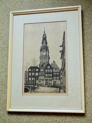 Marius Johannes Janssen - Ets - Amsterdam Zuiderkerk kopen? Bied vanaf 35!