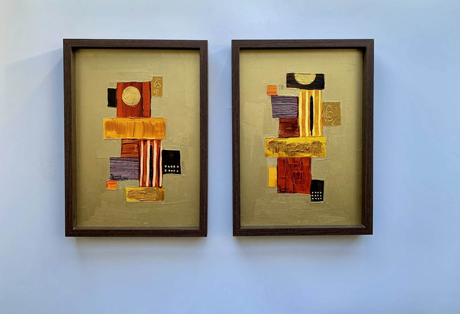 Ronald Boonacker - Italiaans Landschap DUO (Certificaat van echtheid) kopen? Bied vanaf 140!