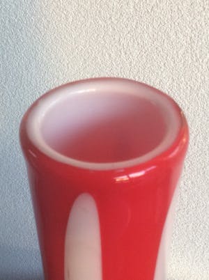 Niet of onleesbaar gesigneerd - DESIGN GLAZEN VAAS kopen? Bied vanaf 1!