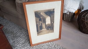 Willem Witsen - ets- Molensteeg, handgesigneerd en no.60 kopen? Bied vanaf 89!