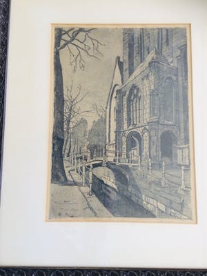 Plateelbakkerij Zuid-Holland - Fraai wandbord kopen? Bied vanaf 32!