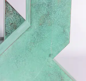 Herman Van Nazareth - Sculptuur van geoxideerd koper, Giant kopen? Bied vanaf 1200!