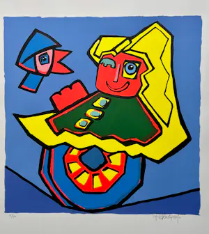 Ad Verstijnen - Zonder titel kopen? Bied vanaf 35!