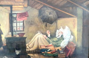 Niet of onleesbaar gesigneerd - Carl Spitzweg (after) kopen? Bied vanaf 1!