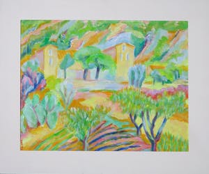 Joe Wols - Acryl op papier, Zonder titel kopen? Bied vanaf 1!