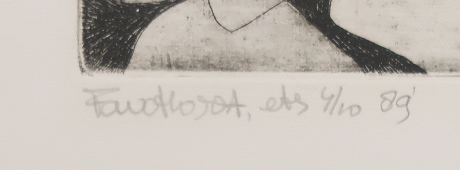 Frits Anton van der Horst - Ets, IJsschotsen kopen? Bied vanaf 1!