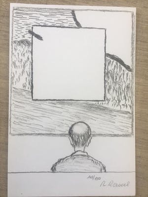 Roger Raveel - Offset litho maar genummerd en gesigneerd door Roger Raveel! kopen? Bied vanaf 245!