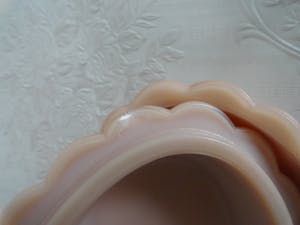 Curt Schlevogt - Zeepdoos van roze persglas kopen? Bied vanaf 1!