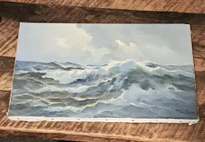 Meeuwis van Buuren - Authentiek Zeegezicht Meeuwis van Buuren (1902-1992) – Herkomst Gebr. Koch kopen? Bied vanaf 110!