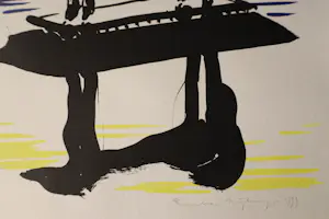 Rinke Nijburg - Kleurenlitho - Oplage 22/55 - Zeefdruk kopen? Bied vanaf 35!