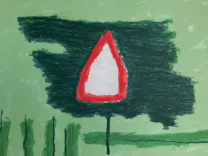 Harrie Gerritz - onbekend | landschap met huis en boom kopen? Bied vanaf 35!