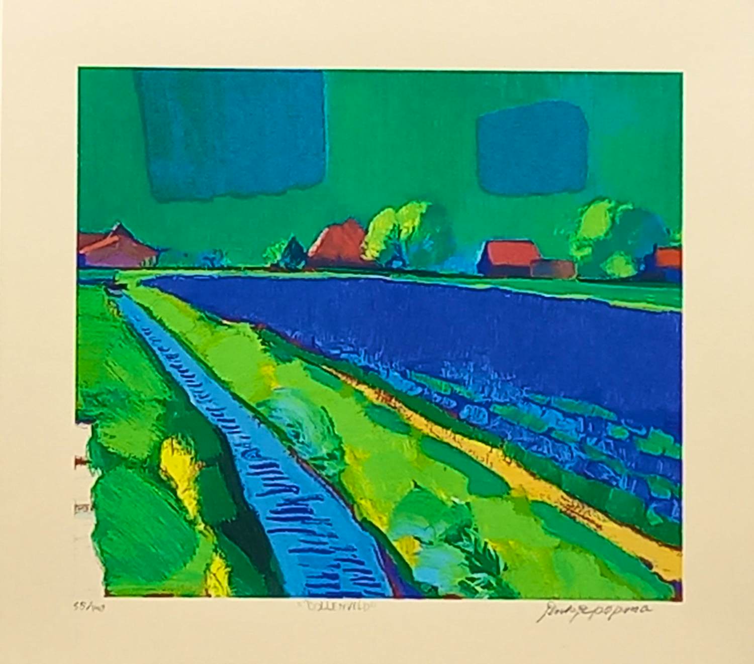 Jentsje Popma - Bollenveld kopen? Bied vanaf 100!