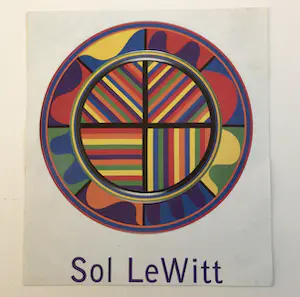 Sol LeWitt - Keramisch bord - Beperkte oplage - 2007 - Mint kopen? Bied vanaf 175!