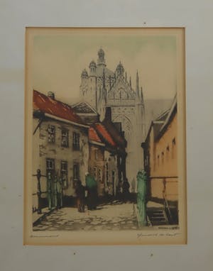 Hendrik de Laat - Stadsgezicht kopen? Bied vanaf 30!