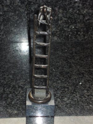 Corry Ammerlaan - Sculptuur De Denker kopen? Bied vanaf 55!