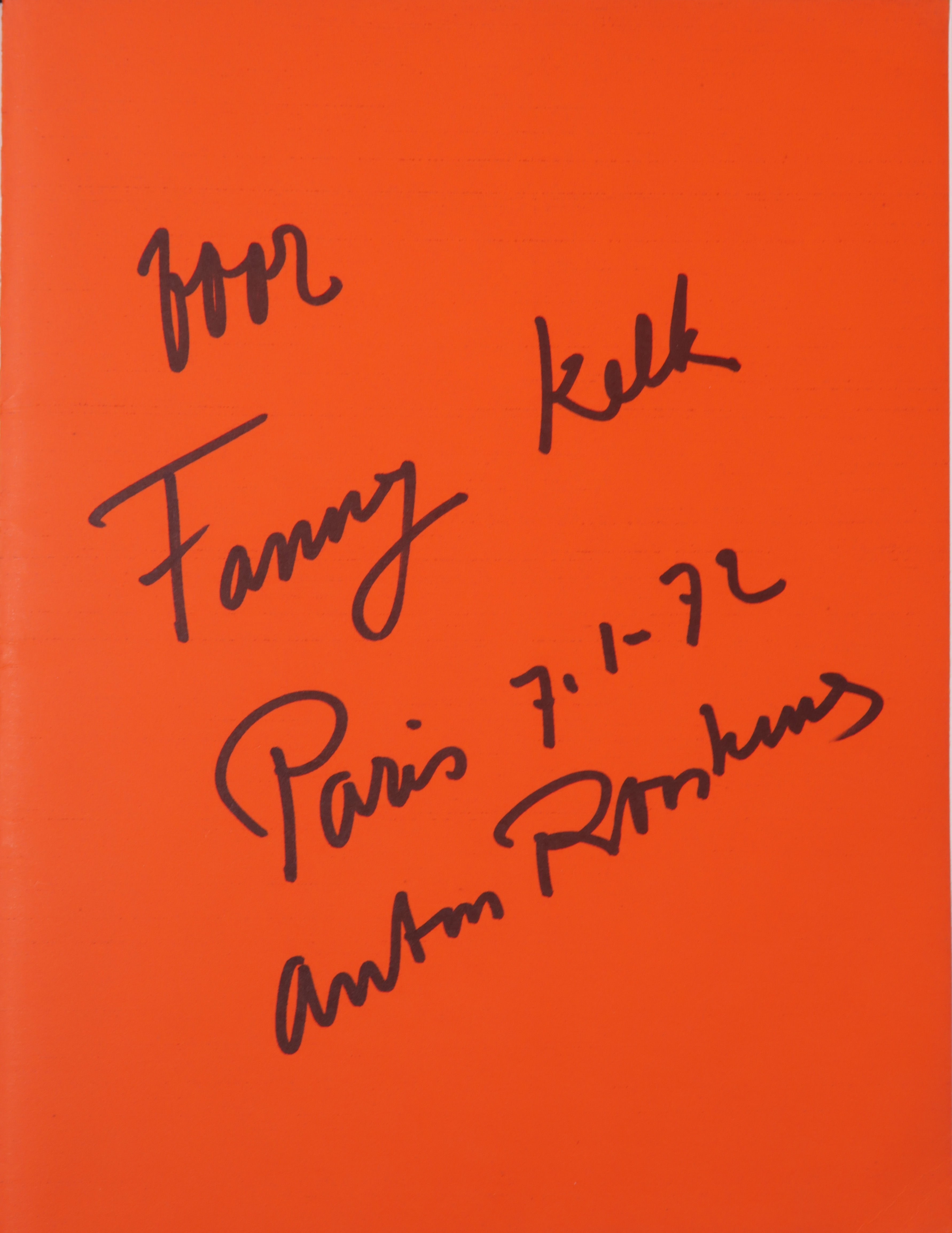 Anton Rooskens - Boek met originele grafiek + gesigneerd in stift met annotatie kopen? Bied vanaf 180!
